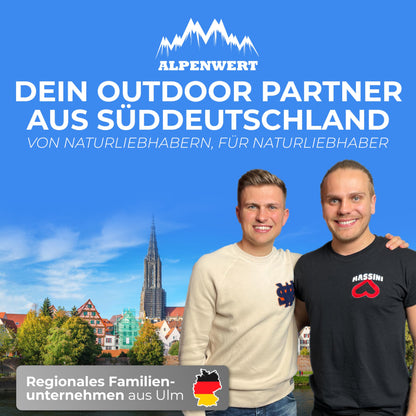 ALPENWERT Wanderstöcke Teleskop Trekkingstöcke - Carbon