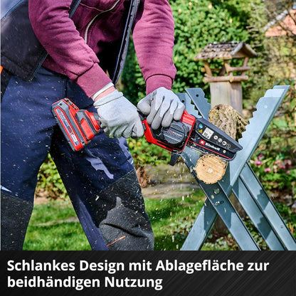 Einhell GE-PS 18/15 Li Akku-Astkettensäge – Power X-Change Bag Kit