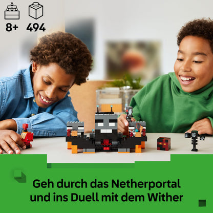 LEGO Minecraft Duell mit dem Wither, Bauset 21590 ab 8 Jahren