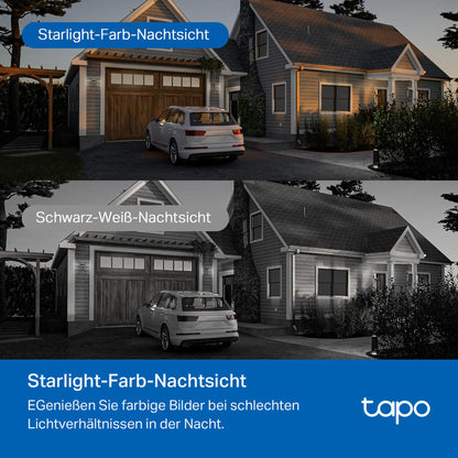 Tapo C530WS 360° Aussen-Überwachungskamera 3K 5MP Starlight