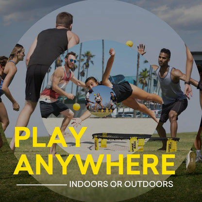 Spikeball Pro Set – Sportspiel mit Netz, 2 Bällen und Tragetasche
