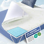 Waxberry Matratzentopper 180x200 cm, Gel-Memory-Schaum, H3/H4 mit 3D-Waben-Bambusbezug