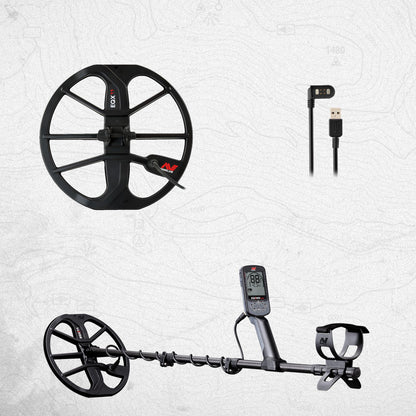MINELAB Equinox 900 Metalldetektor - Multifrequenz klappbar