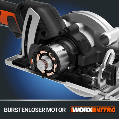 WORX Nitro WX531.9 Akku Kreissäge 20V – Ohne Akku