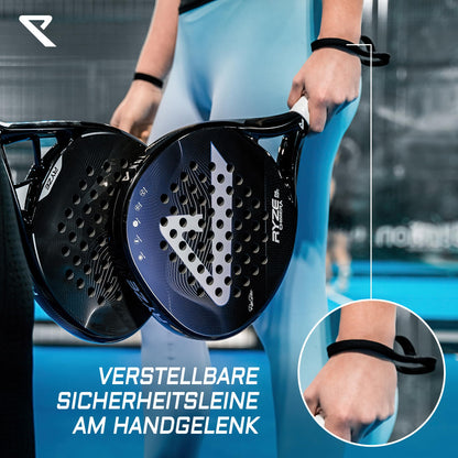 RYZE Chimera Padelschläger aus Carbon & Fiberglas, 360 g