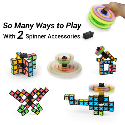 TOSY Magnet Cube 3x3 – 6-in-1 Magnetwürfel und Fidget-Spinner