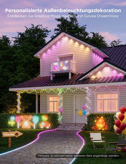 Govee Lichterkette Netz Smart Aussen 480 LEDs - Büsche