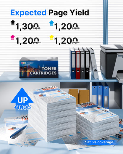 GPC IMAGE 219A Toner Set mit Chip – HP MFP 3302 Serie (4er)