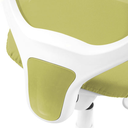 hjh OFFICE 736414 Kinder Schreibtischstuhl Kid Ergo Grün/Weiss