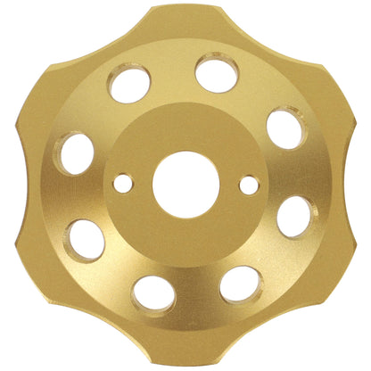 PRODIAMANT PKD Diamantschleiftopf für Winkelschleifer 125mm 6 Segmente