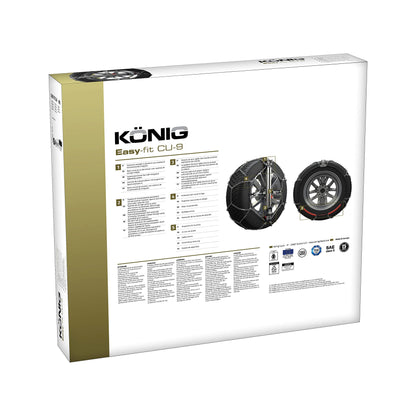 KÖNIG Easy-Fit CU-9 103 - Selbstspannende Schneeketten