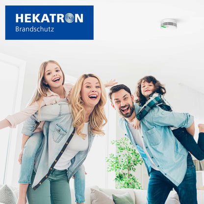 Hekatron Genius Plus Rauchmelder – Testsieger 3er Pack 10J Batterie