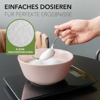 BwLights Paraffinwachs Granulat zum Kerzen giessen – 10kg Weiss