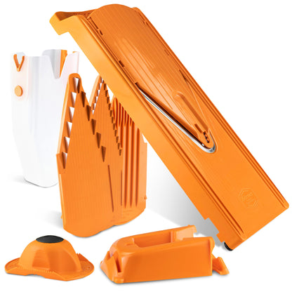Börner Gemüsehobel V3 Gemüseschneider - Profi Set Orange