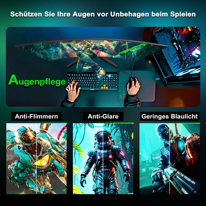 Minifire MFG27C1 Gaming Monitor – 27 Zoll Curved 180Hz