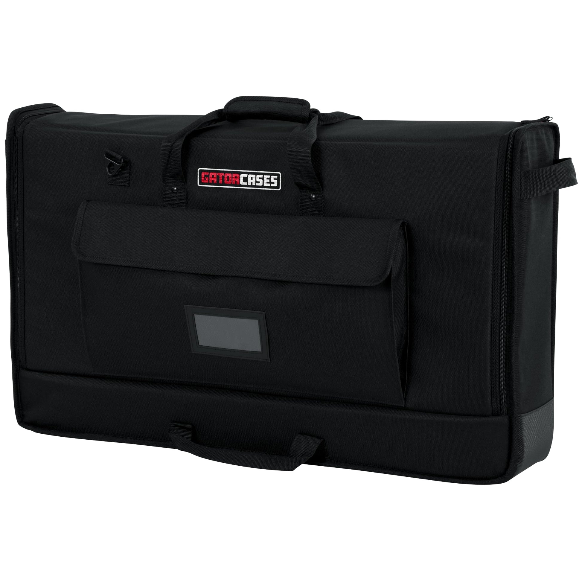 Gator Cases G-LCD-Tote-MD LCD-Tasche 27-32 Zoll - Schwarz. Schwarze, rechteckige Schutzhülle zum Transport von LCD-Displays.