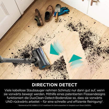 Shark PowerDetect Clean & Empty Akku-Staubsauger mit Absaugstation