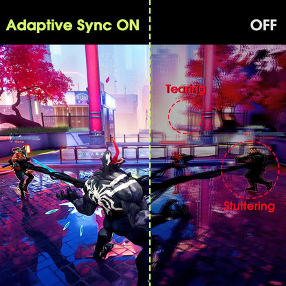 Amzfast AMZG27C1Q Pro Curved Gaming Monitor 27 Zoll QHD