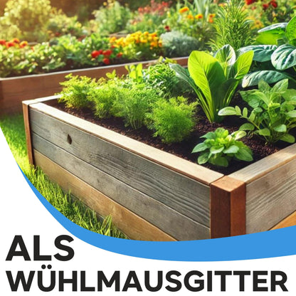 KrapTrap Volierendraht Drahtgitter verzinkt - 20m x 1m, 12x12mm