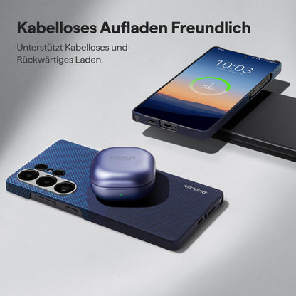 pitaka Galaxy S25 Ultra Aramidfaser Hülle - Fusion Weaving Horizon