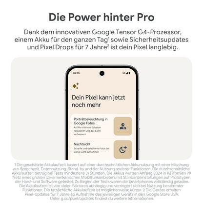 Google Pixel 9 Pro XL Android-Smartphone - Hazel 128GB