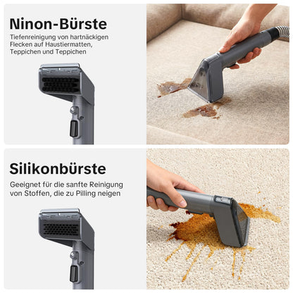 Lubluelu Nasssauger Polsterreiniger 600 W für Teppich, Sofa & Auto