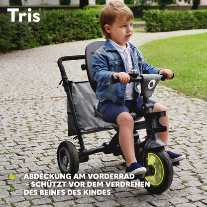 Lionelo Tris 2in1 Dreirad Buggy faltbar – Sitz 180° drehbar