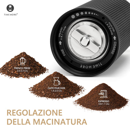 TIMEMORE Chestnut C3 ESP PRO Handkaffeemühle - Schwarz