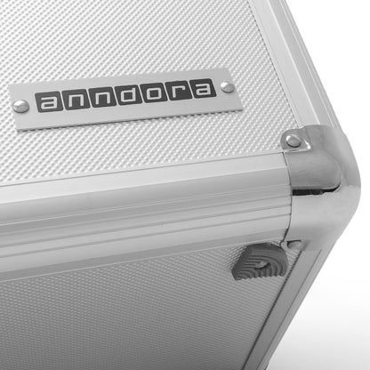 anndora Werkzeugkoffer lang Universal L45x23x34 cm - Silber