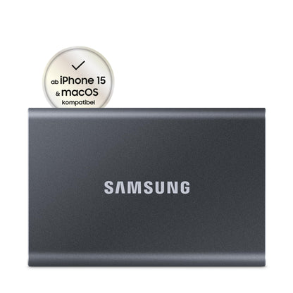 Samsung Portable SSD T7 Externe SSD 1TB Grau MU-PC1T0T/WW