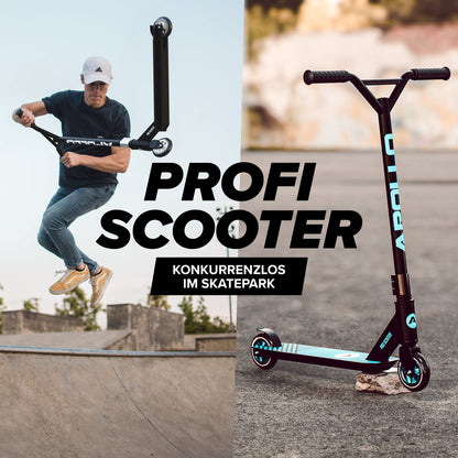 Apollo Genius Pro Stunt Scooter – Trickroller mit ABEC 9 Kugellager