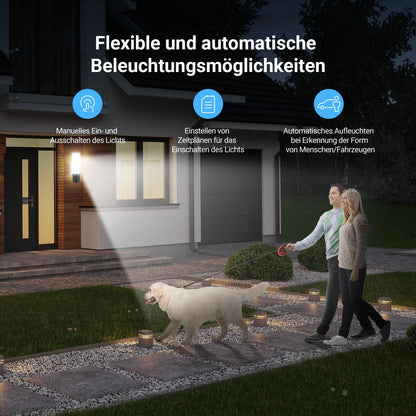 EZVIZ EL3 Überwachungskamera Aussen - 4MP WLAN Flutlicht