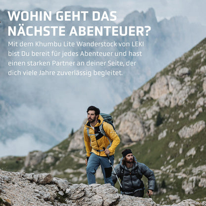 LEKI Khumbu Lite Wanderstöcke – ausziehbare Aluminium Stöcke