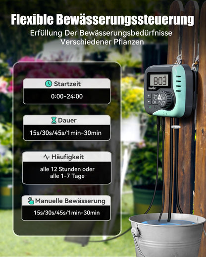 RAINPOINT Solar Bewässerungssystem 15P, automatische Tropfbewässerung