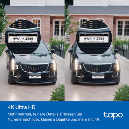 Tapo C460 KIT Solar Überwachungskamera Aussen Akku - 4K 8MP