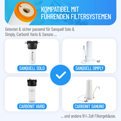 sanquell SPFP Plus Superpure Trinkwasserfilter Mikrofiltration