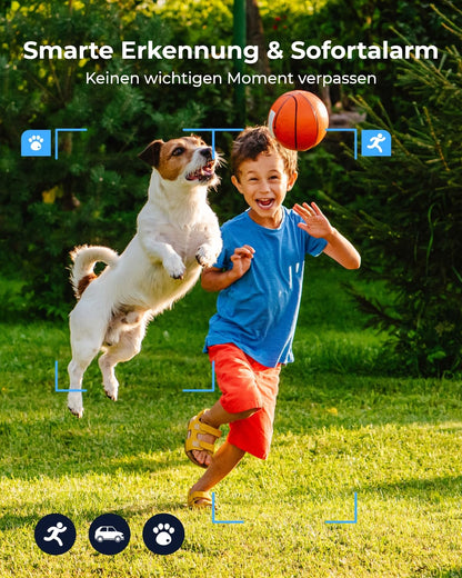 Reolink Argus 3 Ultra 4K Akku Überwachungskamera für den Aussenbereich
