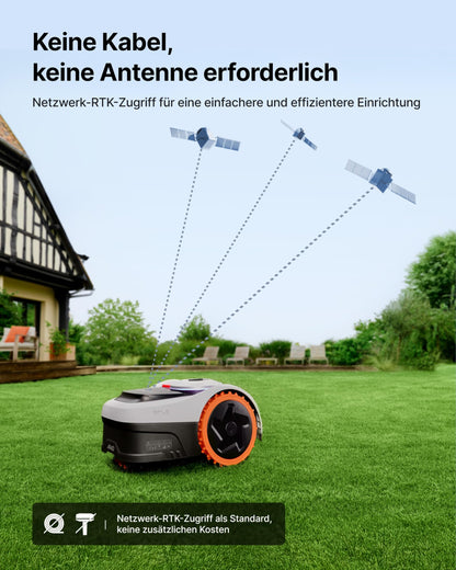 Segway Navimow i205 AWD Mähroboter ohne Begrenzungskabel, 500 m²