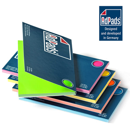 AdPads Moderationskarten elektrostatisch, 500 Blatt, Set bunt