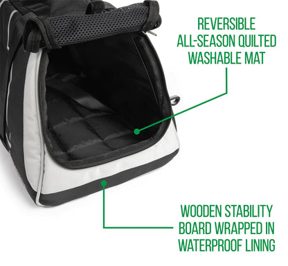 Sherpa Forma Frame Flug Transportbox M – Schwarz