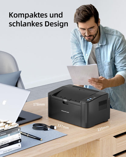 PANTUM P2502W Laserdrucker – Schwarz Weiss und WLAN