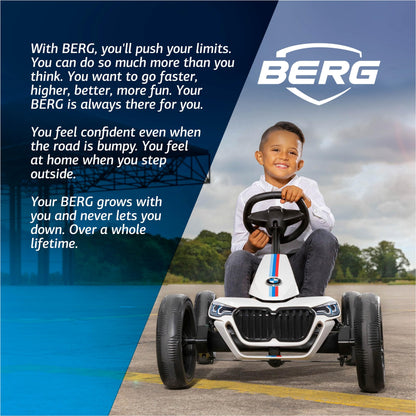 BERG Reppy Kinder Pedal-Go-Kart Tretfahrzeug - BMW Edition