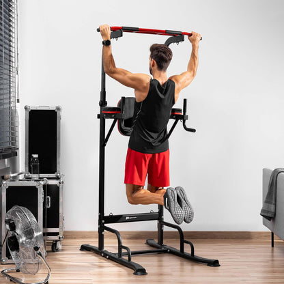 Hop-Sport Power Tower Kraftstation – Höhenverstellbar 150kg
