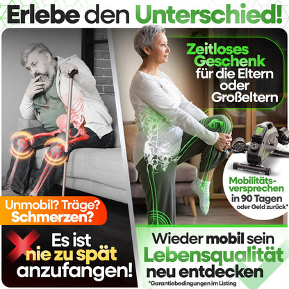 Tretmann Pedaltrainer Pro Set – Leiser, gelenkschonender Heimtrainer