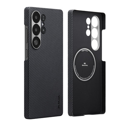 pitaka Samsung Galaxy S25 Ultra Aramid Hülle - Schwarz/Grau
