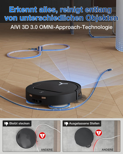 ECOVACS DEEBOT T50 PRO Omni Gen2 Saugroboter mit Wischfunktion