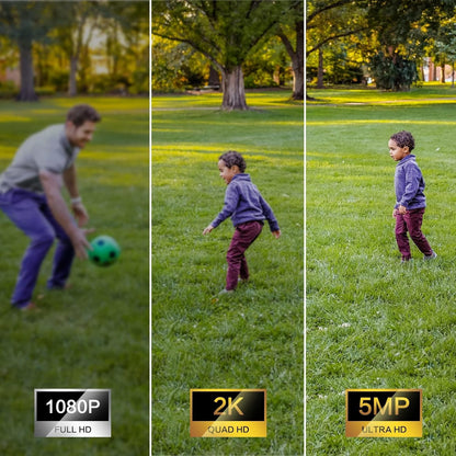 Ctronics 5MP PTZ WLAN Aussenkamera Dualband