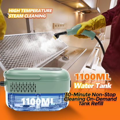 TwoOases Dampfreiniger Handgerät TC-SC-001, 3 bar, weiss