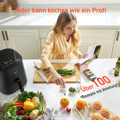 COSORI 7-in-1 Heissluftfritteuse – 55dB leise, Max 230°C
