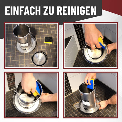 Robust Hühnertränke Geflügeltränke 4L Edelstahl - Beheizbar